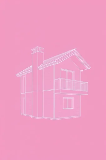 Graphic Monoline Minimalism style reference image — high-contrast color palette