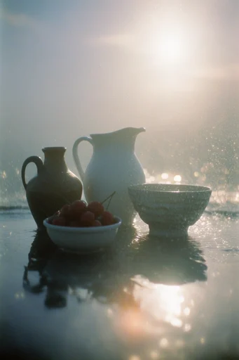 Luminous Aqueous Solitude style reference image — atmospheric mist