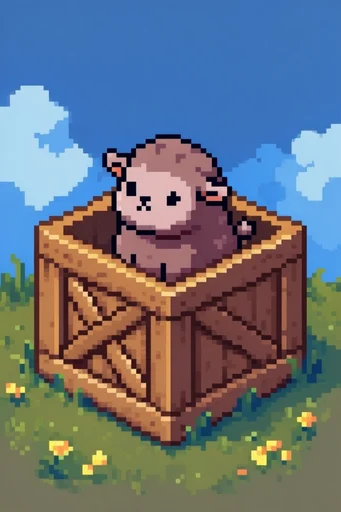 Cozy Isometric Miniatures style AI image example 3