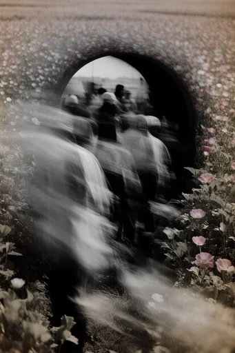 Spectral Urban Motion style reference image — vintage film grain