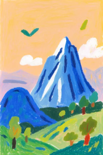 Vibrant Naive Whimsy style reference image — naive art style