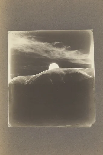 Spectral Scientific Surrealism style reference image — solarized negative