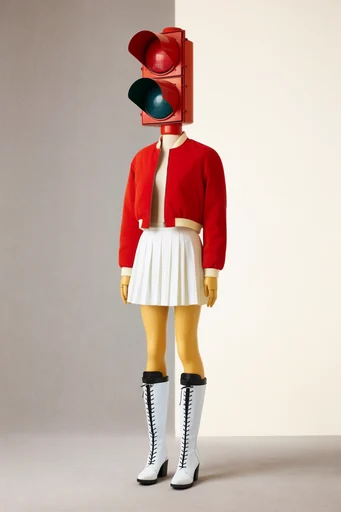 Structured Minimalist Avant-Garde style reference image — structured tailoring