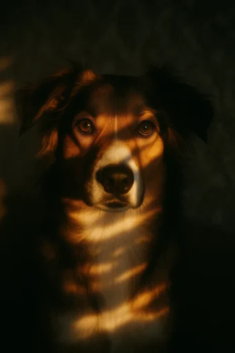 Cinematic Golden Chiaroscuro style reference image — soft focus