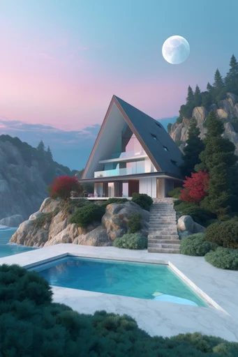 Ethereal Pastel Surrealism style AI image example 4