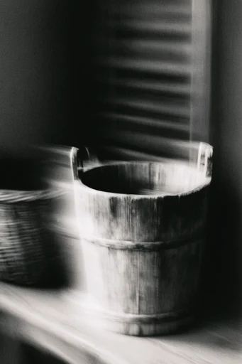 Spectral Gothic Noir style reference image — motion blur portrait