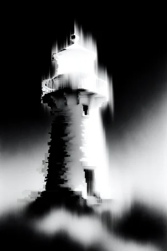Kinetic Obsidian Glitch style reference image — stark chiaroscuro lighting