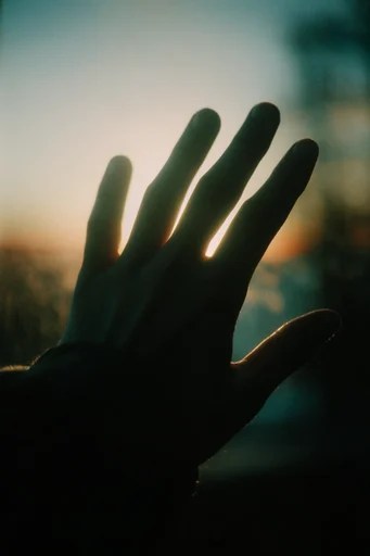 Cinematic Chiaroscuro Solitude style reference image — golden hour lighting