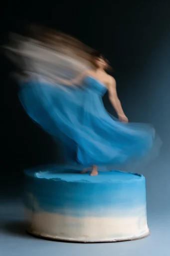 Kinetic Ethereal Abstraction style reference image — atmospheric ghostly abstraction