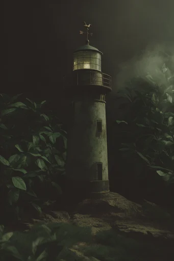 Nocturnal Analog Botanicals style reference image — vintage snapshot aesthetic