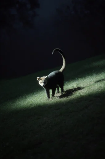 Cinematic Chiaroscuro Solitude style AI image example 3