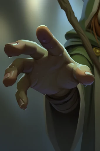 Tactile Fantasy Conceptism style reference image — cinematic studio lighting