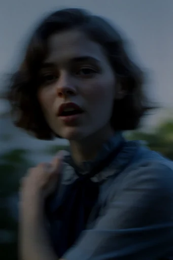 Cinematic Urban Noir style reference image — shallow depth of field