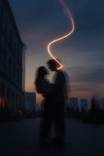 Ethereal Twilight Nostalgia style reference image — dreamy soft focus