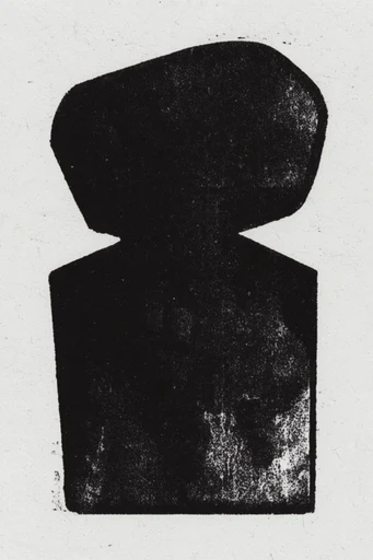 Stark Photocopy Brutalism style reference image — gritty analog grain
