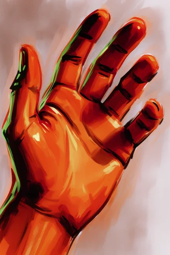 Hyper-Vivid Surreal Expressionism style reference image — high-contrast lighting