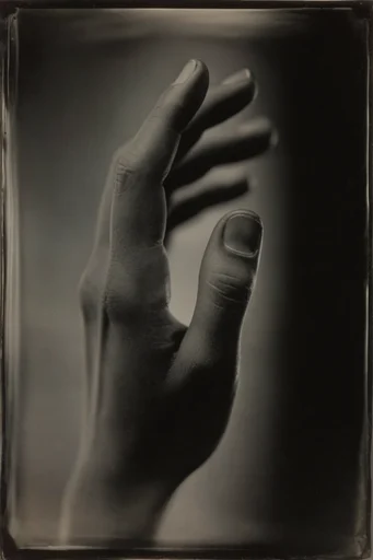Ethereal Radiographic Noir style reference image — high-contrast monochrome