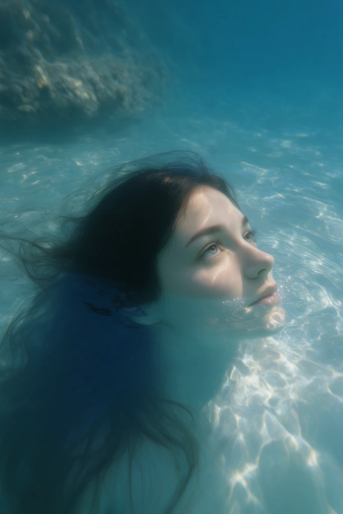 Ethereal Aquatic Melancholia style AI image example 2