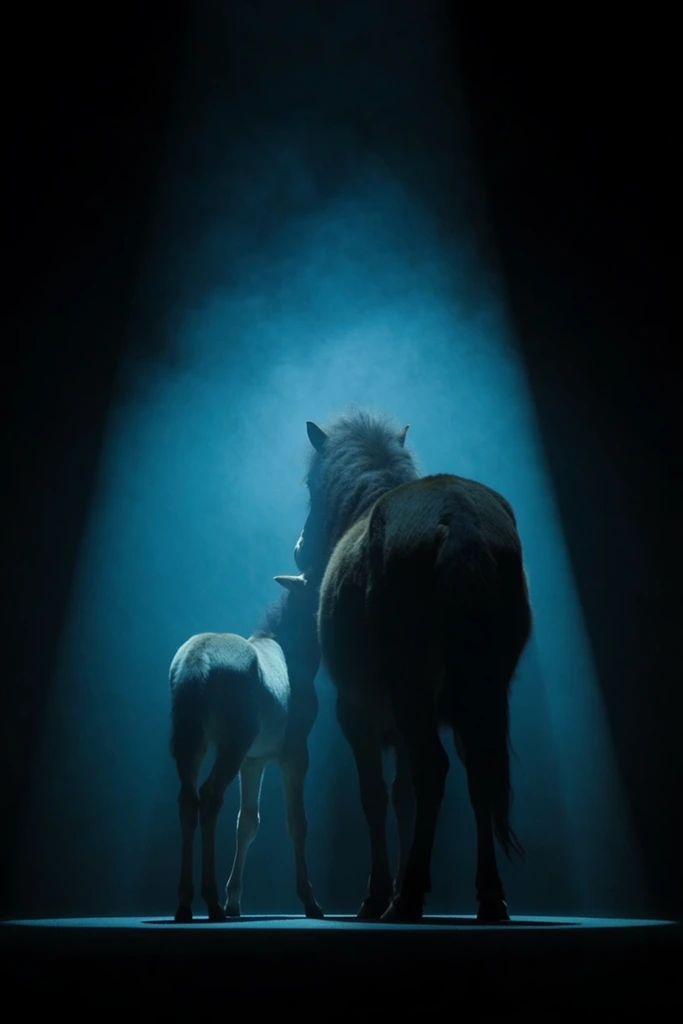Cinematic Abyssal Minimalism style AI image example 3