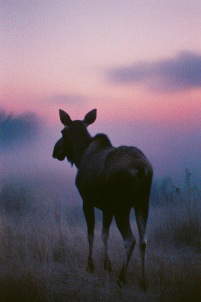 Ethereal Granular Twilight style AI image example 3