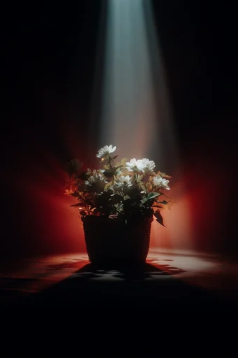 Cinematic Chiaroscuro Noir style reference image — high-contrast noir