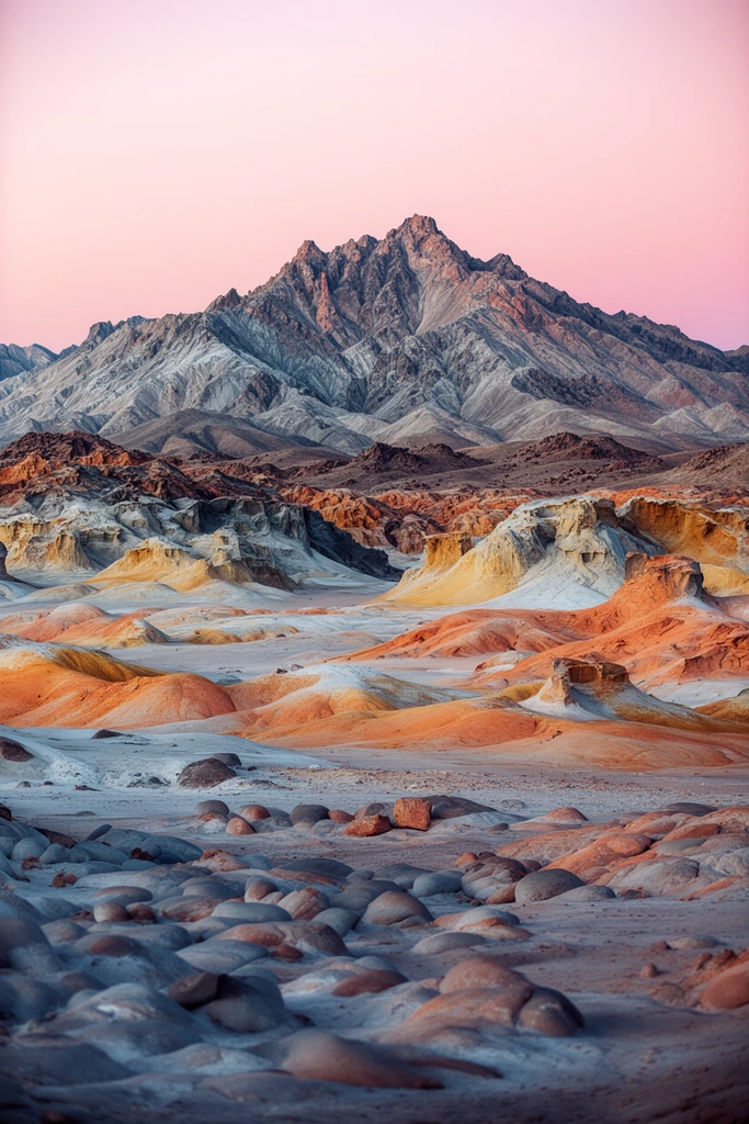 Tactile Surreal Topography style AI image example 2