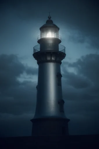 Cinematic Cobalt Minimalism style reference image — cinematic low-key mood