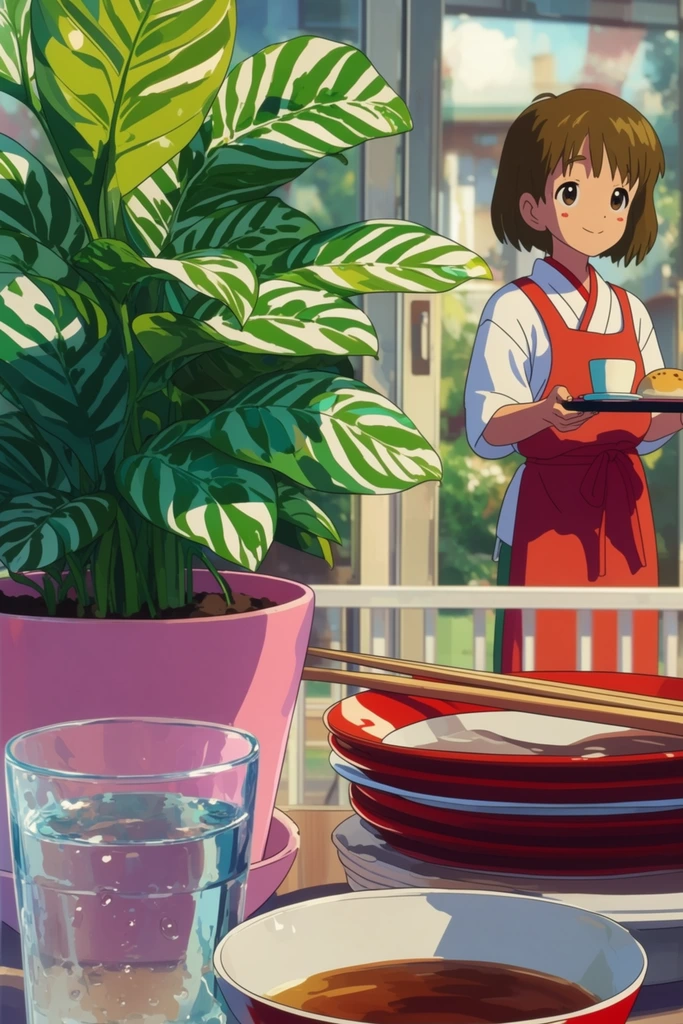 Vibrant Anime Still-Life style AI image example 2