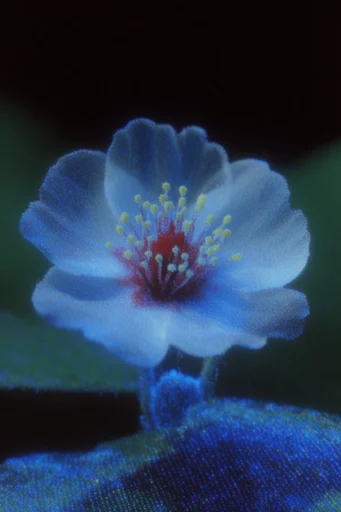 Spectral Digital Lume style reference image — digital spectral silhouette