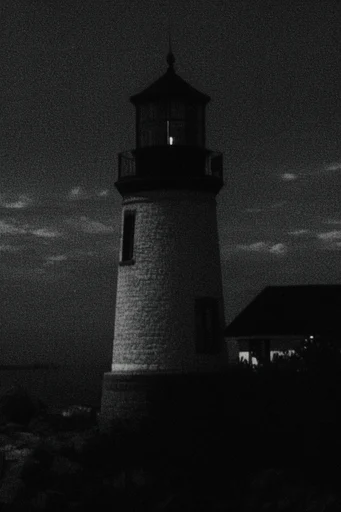 Gritty Monochromatic Noir style reference image — atmospheric noir
