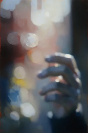 Luminous Ethereal Impressionism style reference image — painterly texture