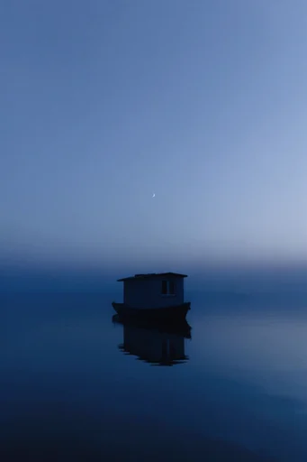 Infinite Nocturnal Solitude style reference image — mirror reflection