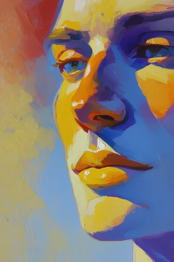 Vivid Fauvist Impasto style reference image — expressive brushstrokes