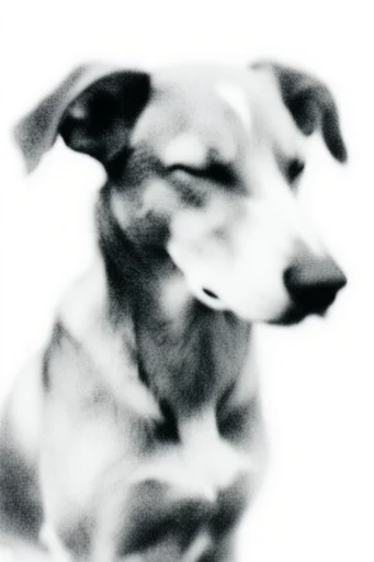 Ethereal Monochrome Grain style reference image — vintage print aesthetic