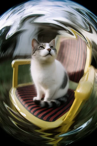 Distorted Cinematic Realism style reference image — shallow depth of field