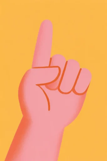 Tactile Pastel Minimalism style reference image — stipple shading