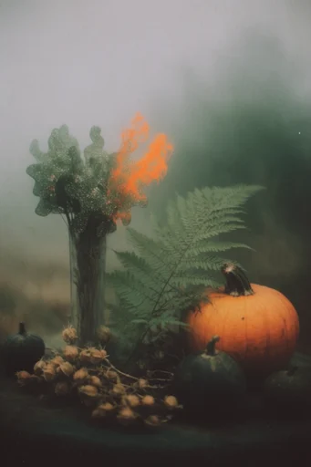 Ethereal Melancholic Solitude style reference image — soft-focus atmosphere