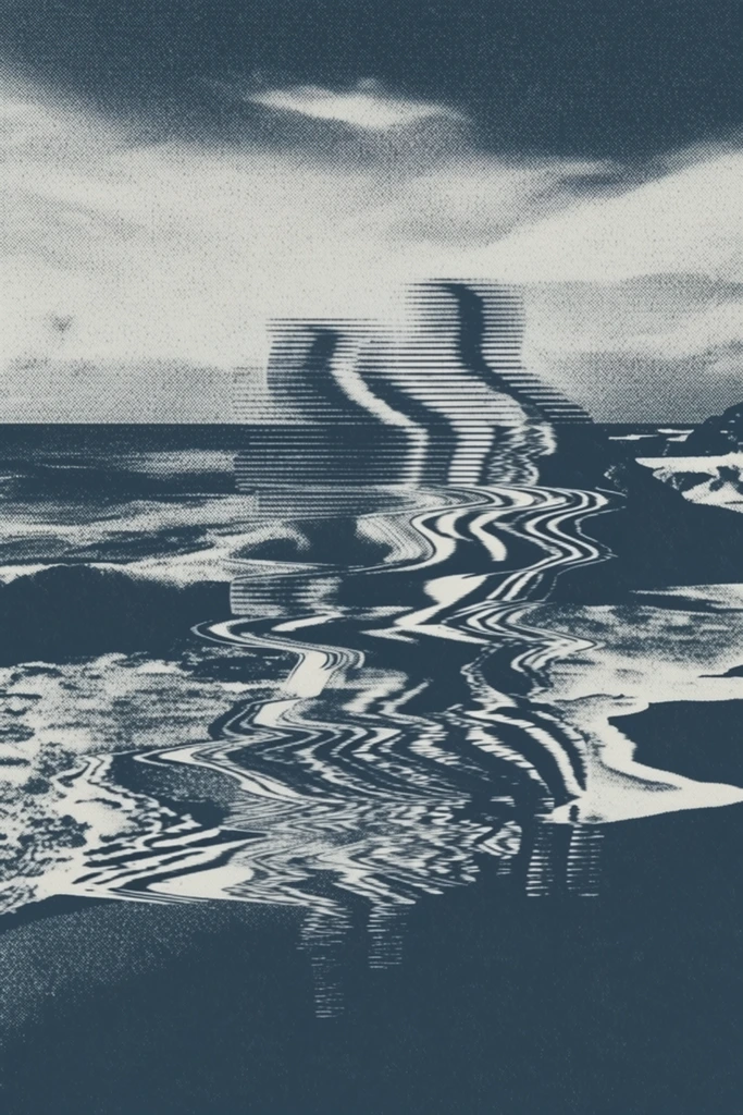 Gritty Analog Noir style AI image example 2