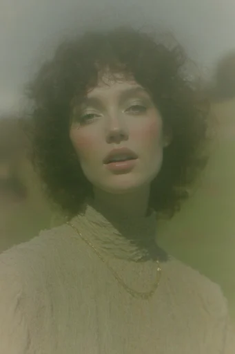 Muted Pastoral Surrealism style reference image — liminal space