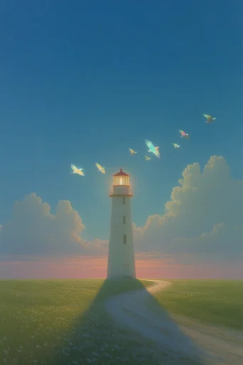 Surrealist Liminal Horizons style reference image — minimalist composition