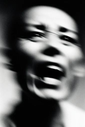 Haunting Kinetic Monochrome moodboard — generate AI images in this style
