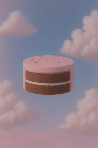 Ethereal Pastel Surrealism style reference image — soft golden hour