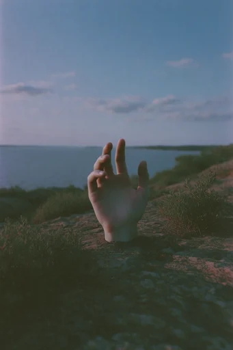 Atmospheric Surrealist Nostalgia style reference image — tactile textures