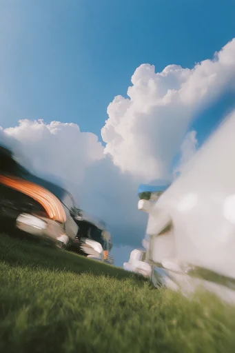 Surreal Cloudscape Dreamscapes style reference image — cumulus clouds