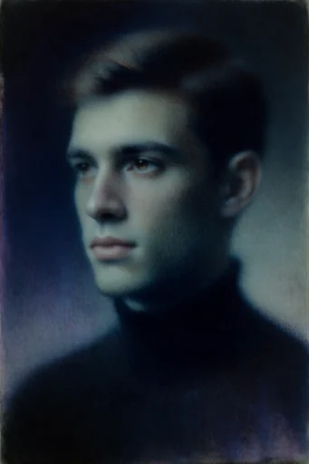 Ethereal Nocturnal Pictorialism style reference image — chiaroscuro lighting