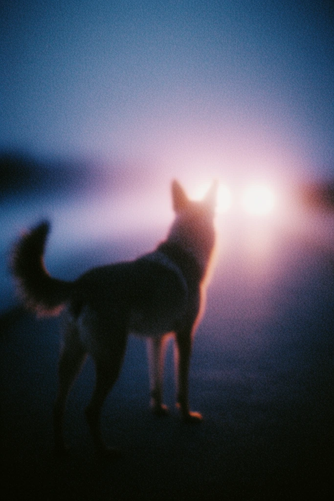 Nocturnal Twilight Impressionism style AI image example 3