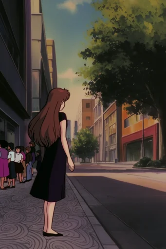 Nostalgic Cel Animation style reference image — hand-drawn aesthetic