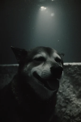 Cinematic Nocturnal Liminality style reference image — lo-fi analog aesthetic