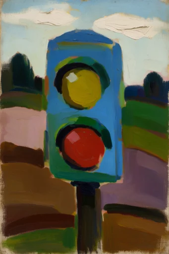 Tactile Fauvist Expressionism style reference image — fauvist color palette