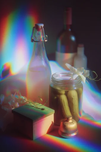 Spectral Chiaroscuro Dreamscape style reference image — dramatic chiaroscuro